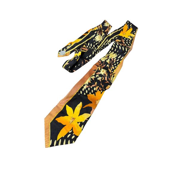 Vintage vitaliano pandaldi silk tie Italy 58